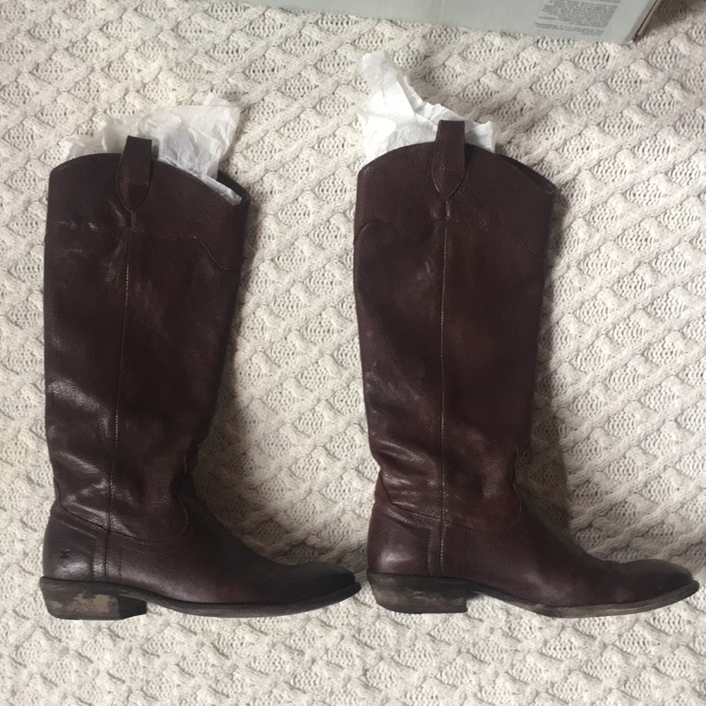 Frye Carson Riding Boots Women’s 8
